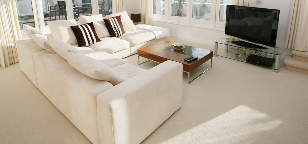 Teppichböden für Wohnzimmer finden Sie unserer Musterausstellung