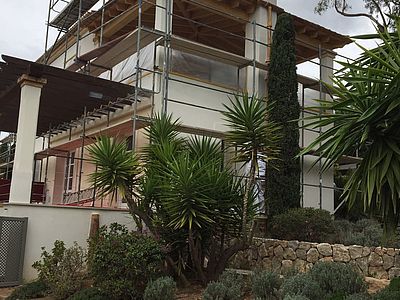 Wir streichen Ihre Außenfassade auf Mallorca