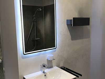 Moderne Kreativtechnik im Badezimmer von der Weller OHG